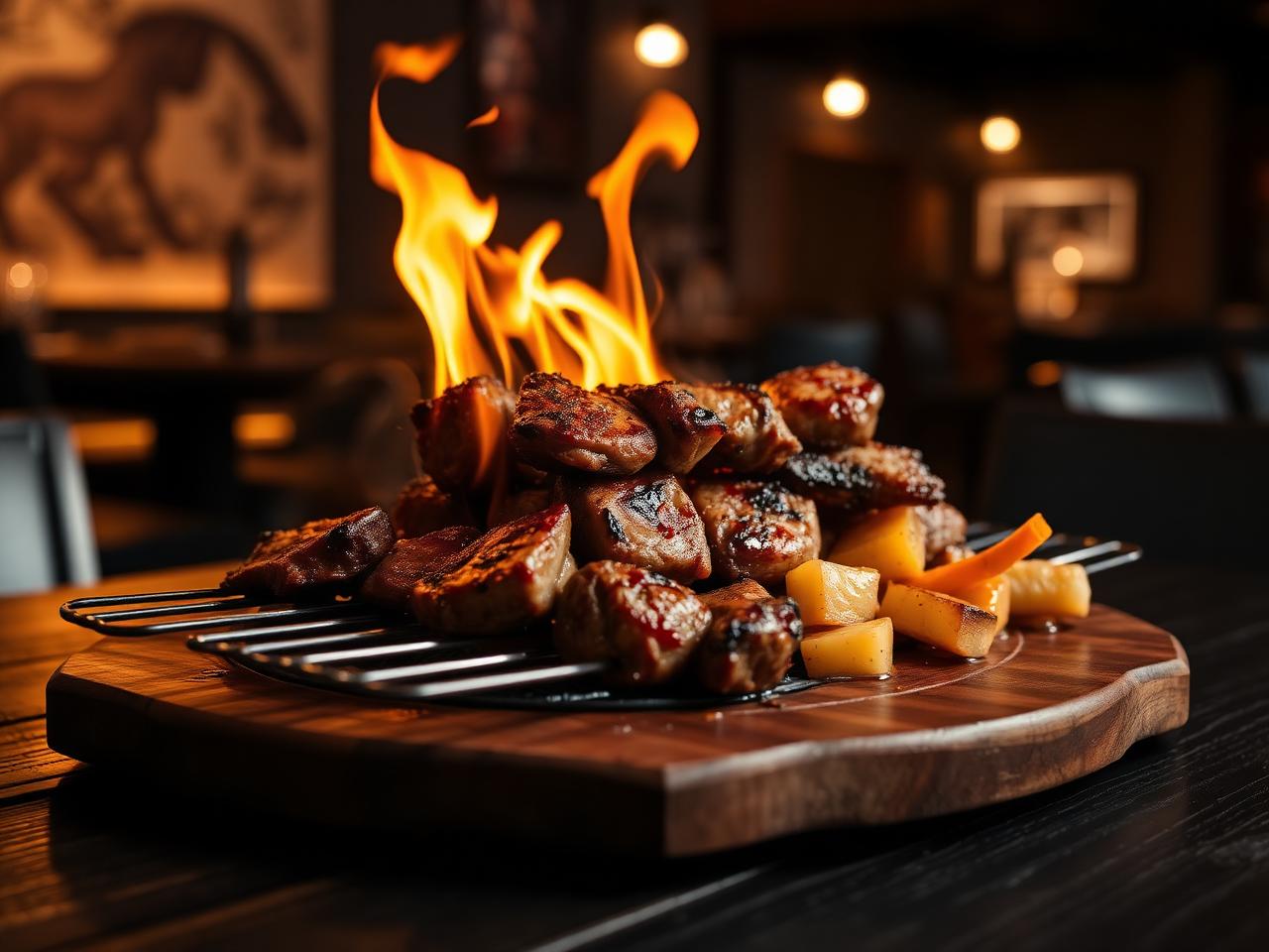 Grilled barbecue